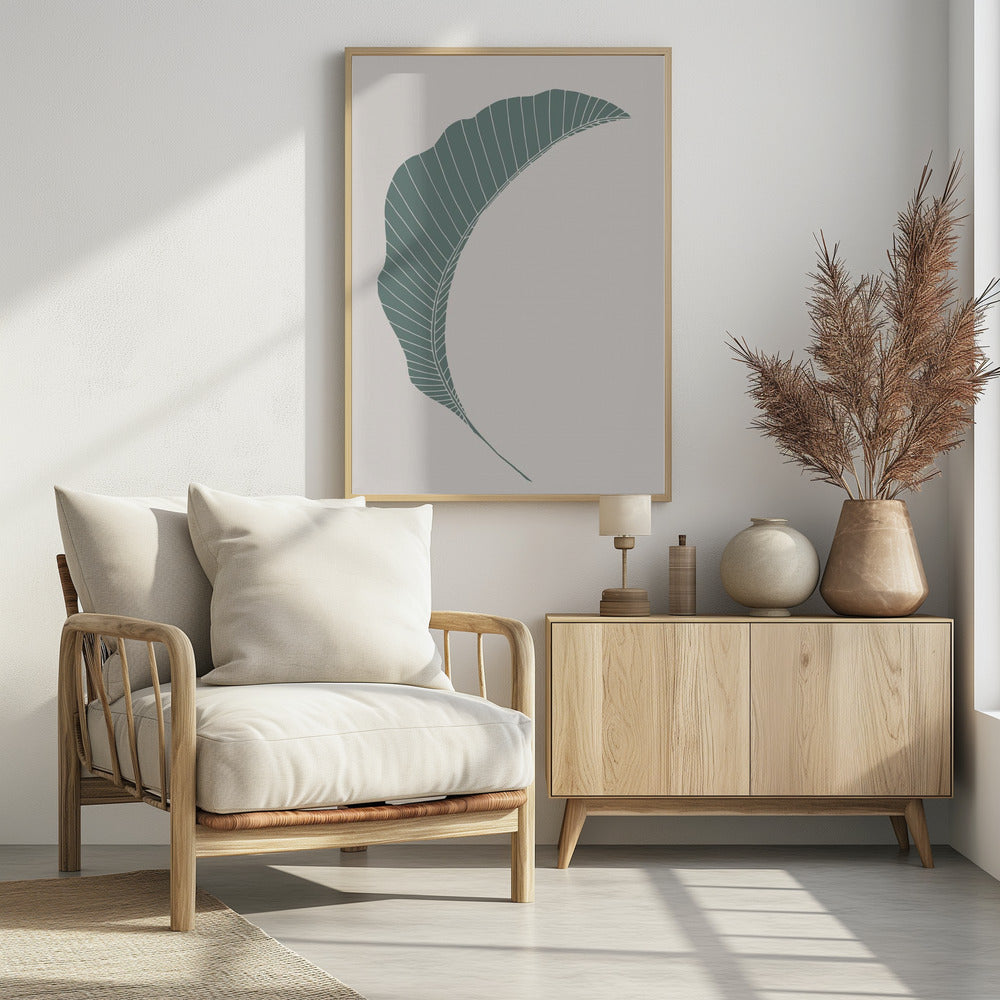 Bananenblatt Grün | Poster
