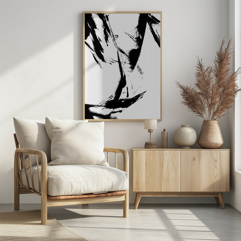 Tintenpinselfluss | Poster