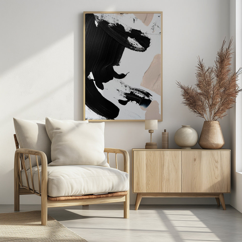 Schwarz und Nackt | Poster