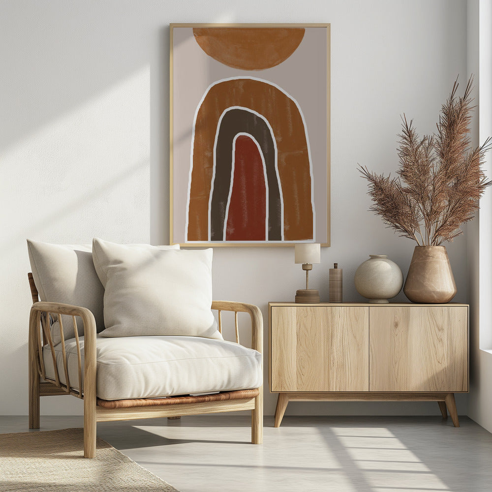 Earthy Arches | Poster