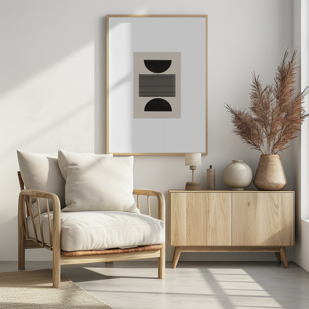Monochrome Balance | Poster