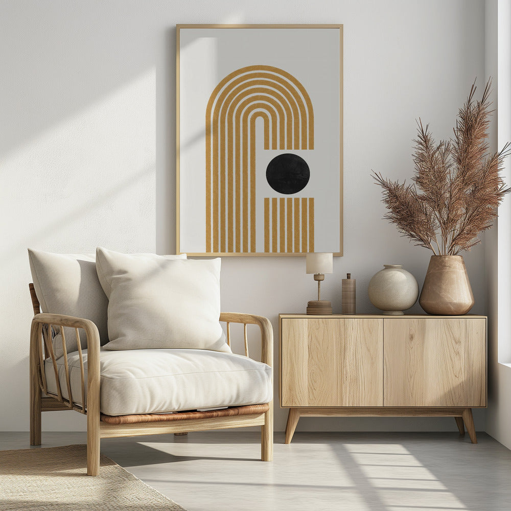 Golden Echo Paths | Poster