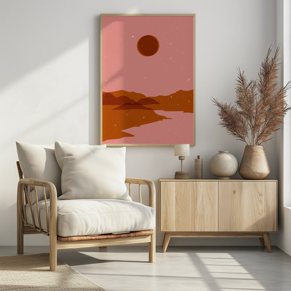 Mondlandschaft | Poster