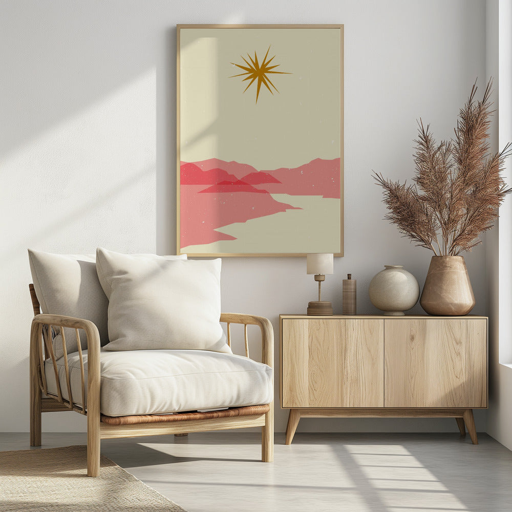 Sonnige Landschaft | Poster