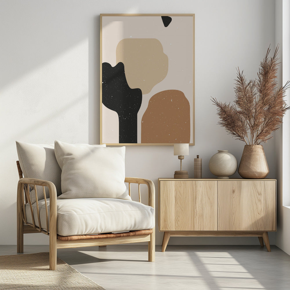 Abstrakte Komposition 1 | Poster