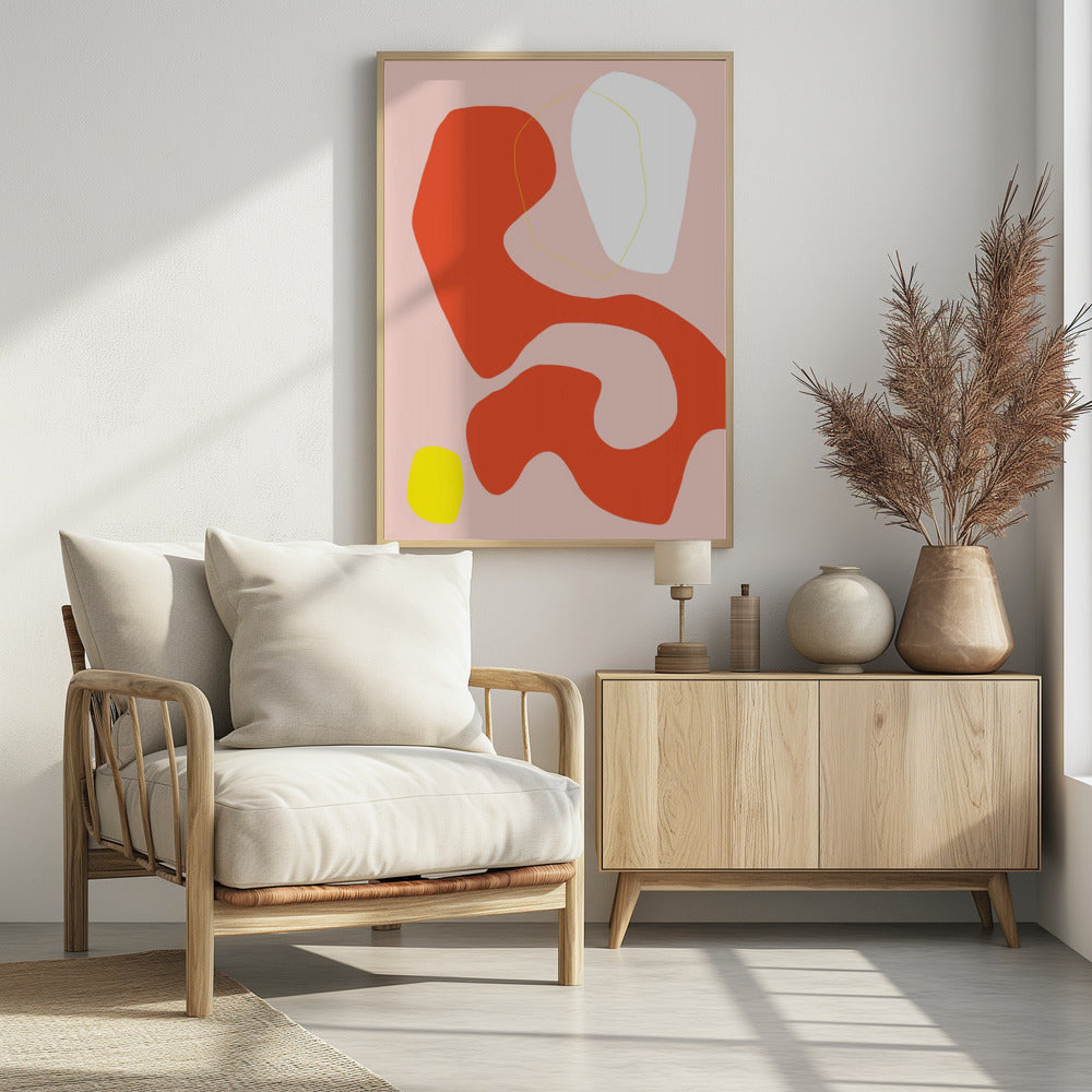 Abstract Curves Dance | Poster