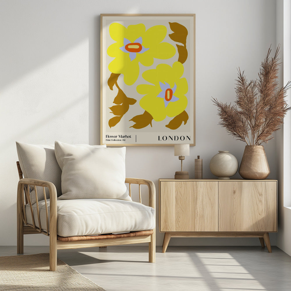Blumenmarkt. London | Poster