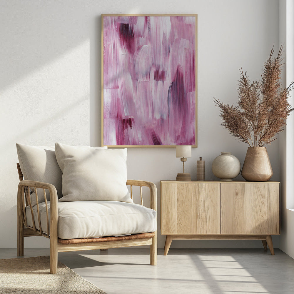 Ausdrucksstarke bunte Pinselstriche | Poster