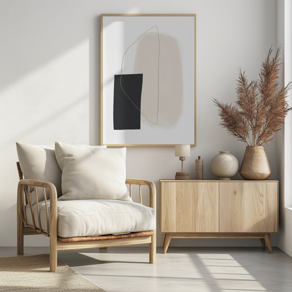 Harmonie im Minimalismus | Poster