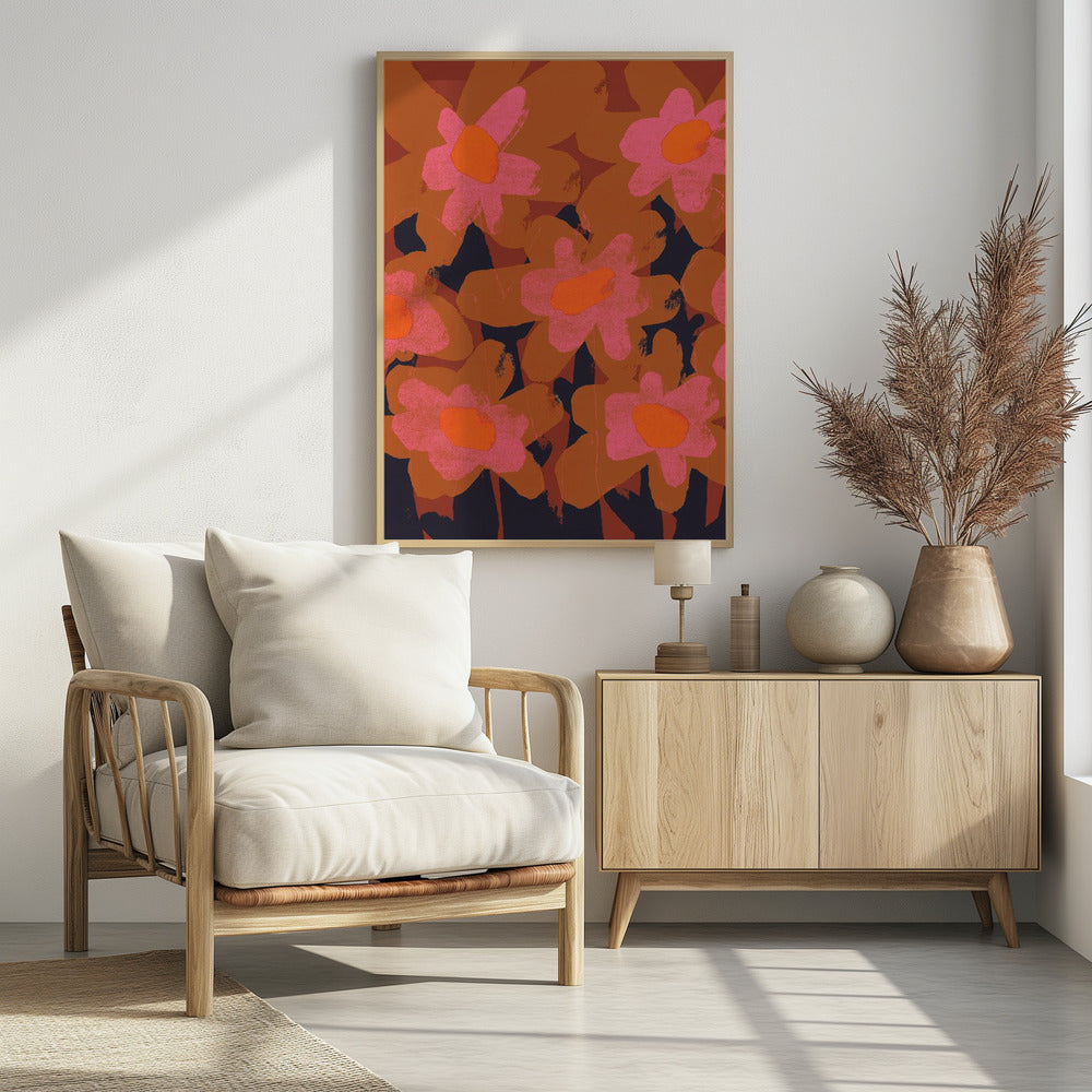 Lebendige Blüten | Poster