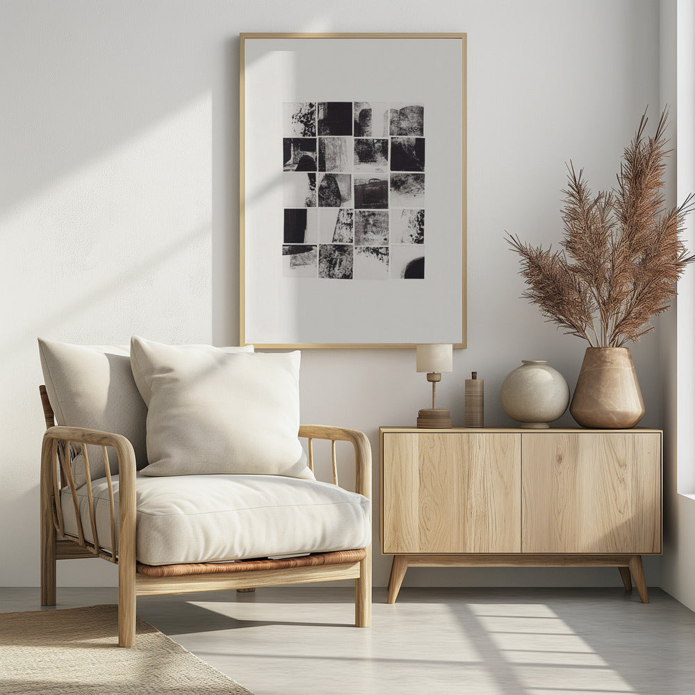 Abstraktes Mosaik Nr. 1 | Poster