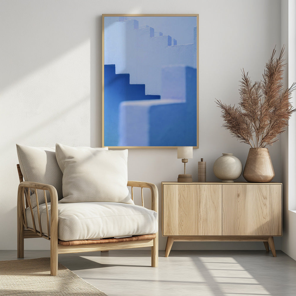 Muralla Roja in Blau | Poster