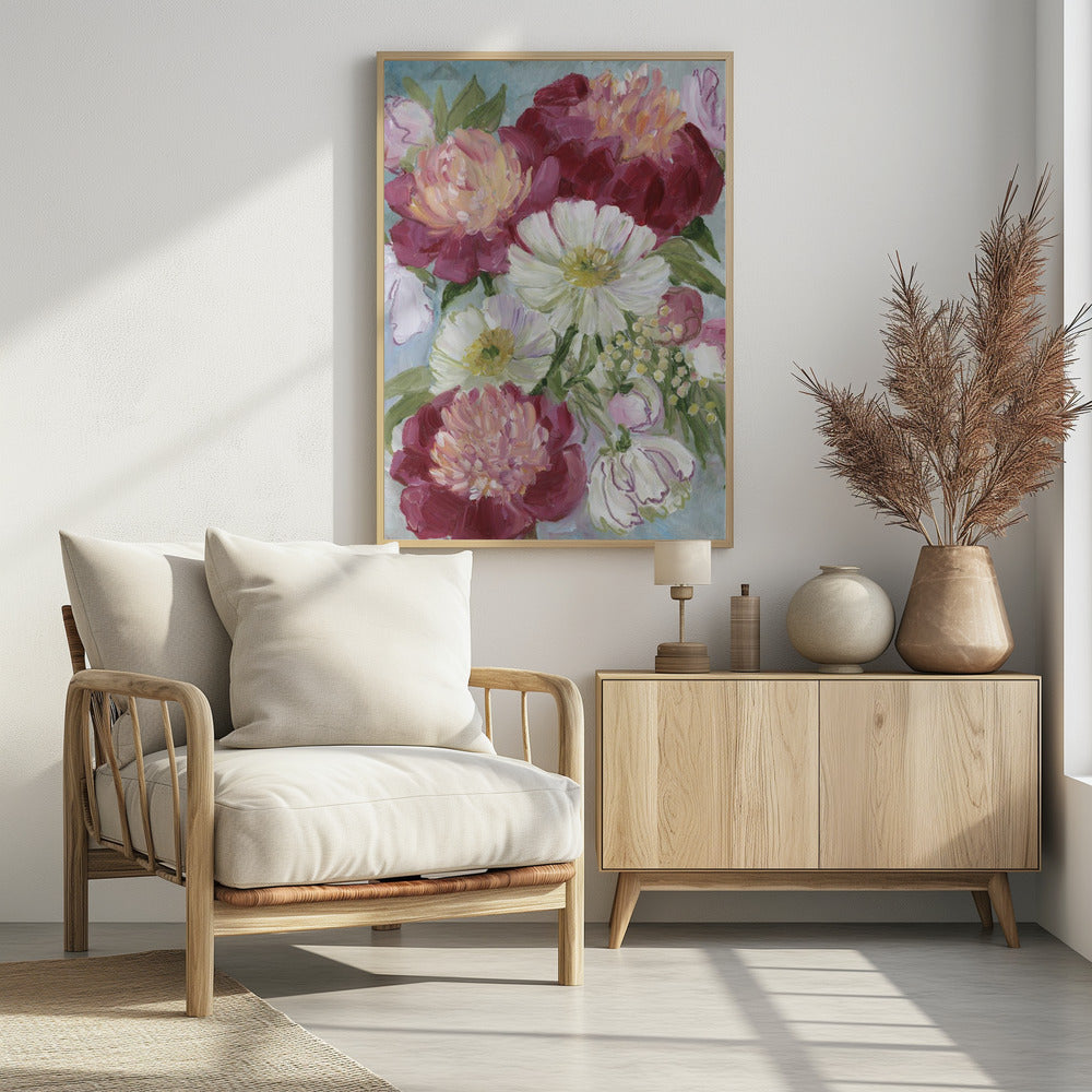 Eleanora, malerische Blumen | Poster