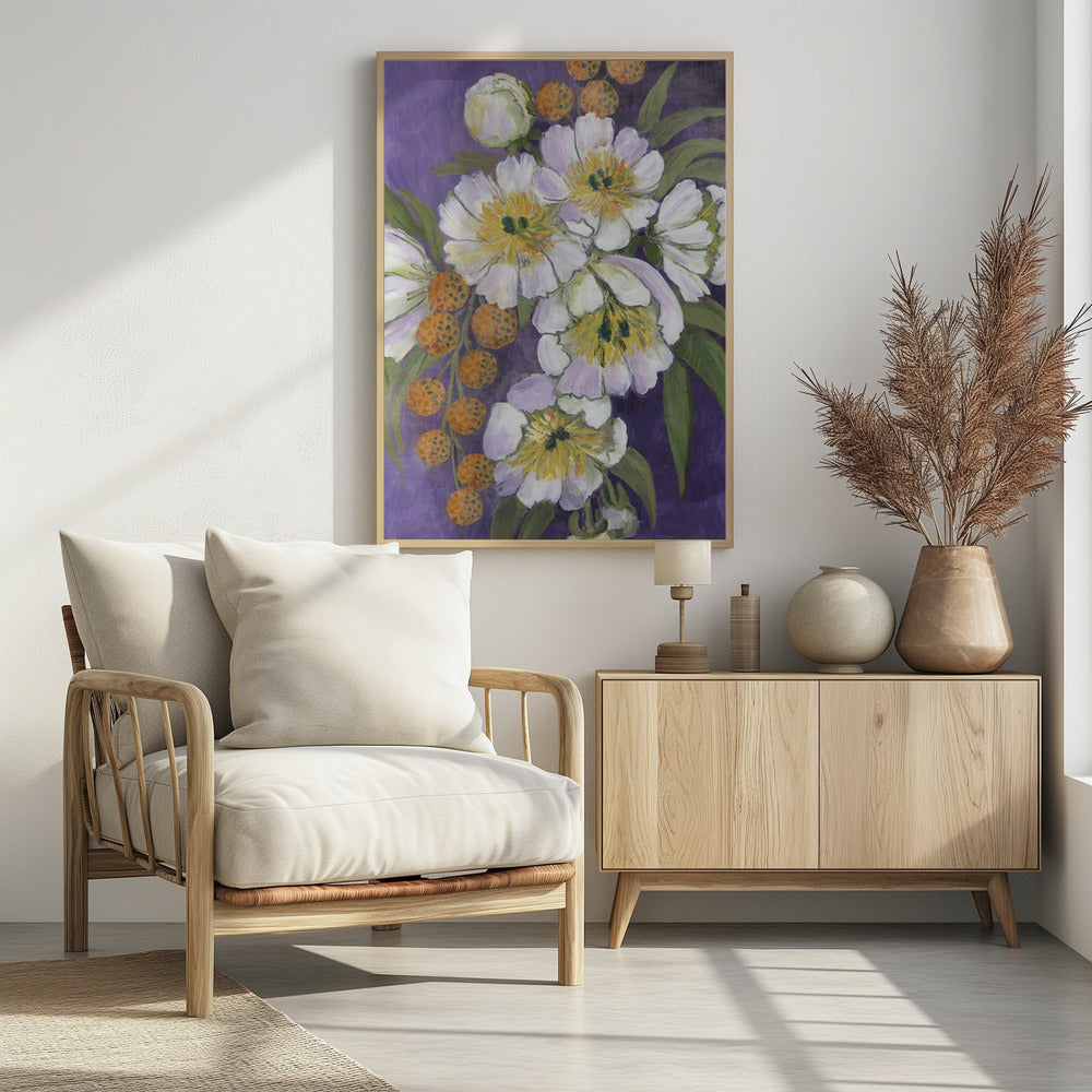 Choi malerischer Blumenstrauß | Poster