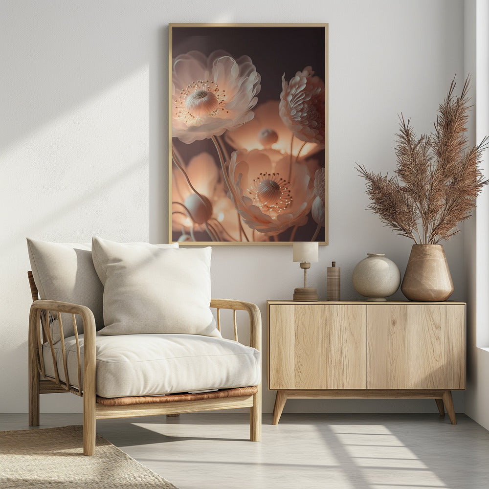Leuchtende Blüten | Poster