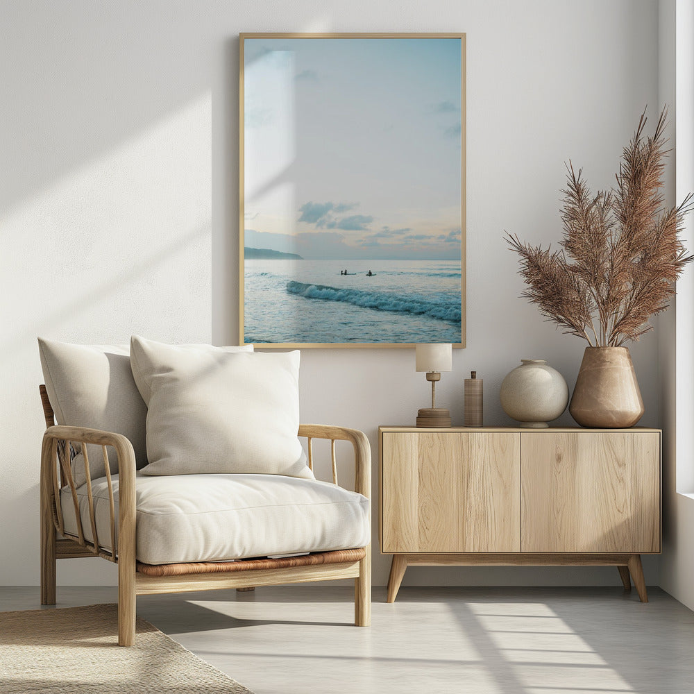Sobald dein Board das Wasser berührt | Poster