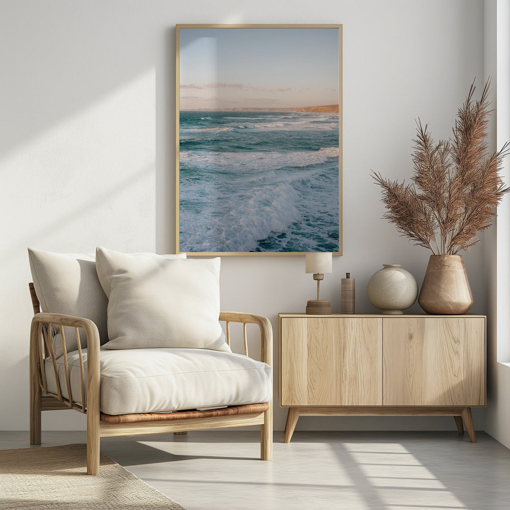 Praia Bordeira winkt Portugal | Poster