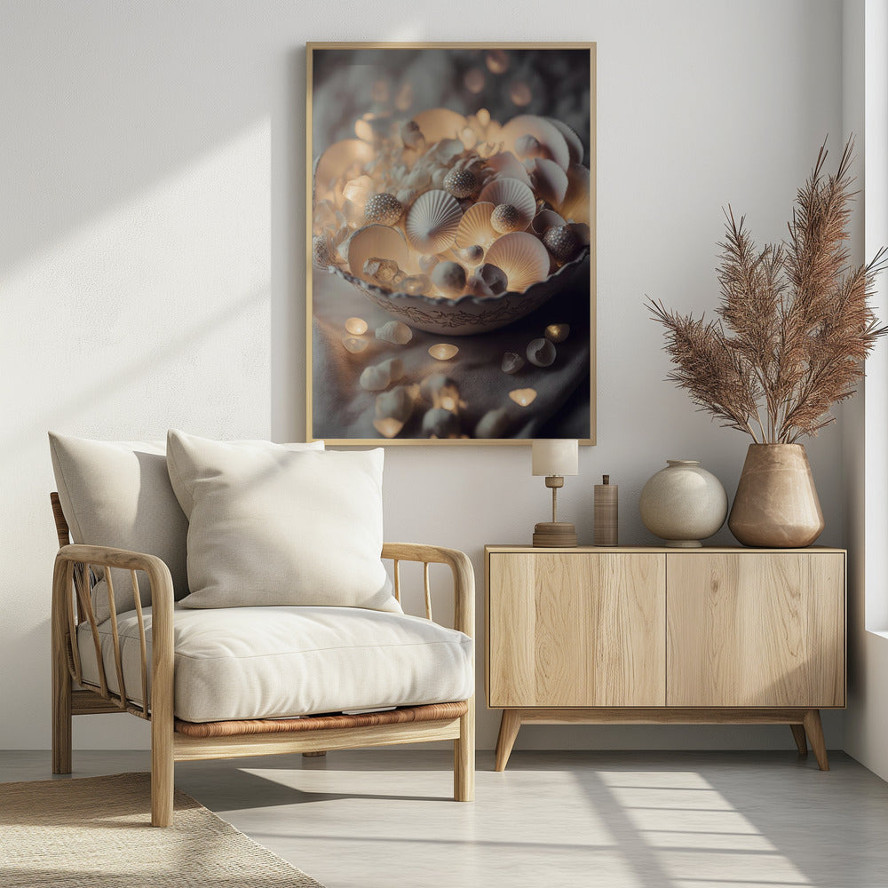 Verzauberte Leuchtmuscheln | Poster