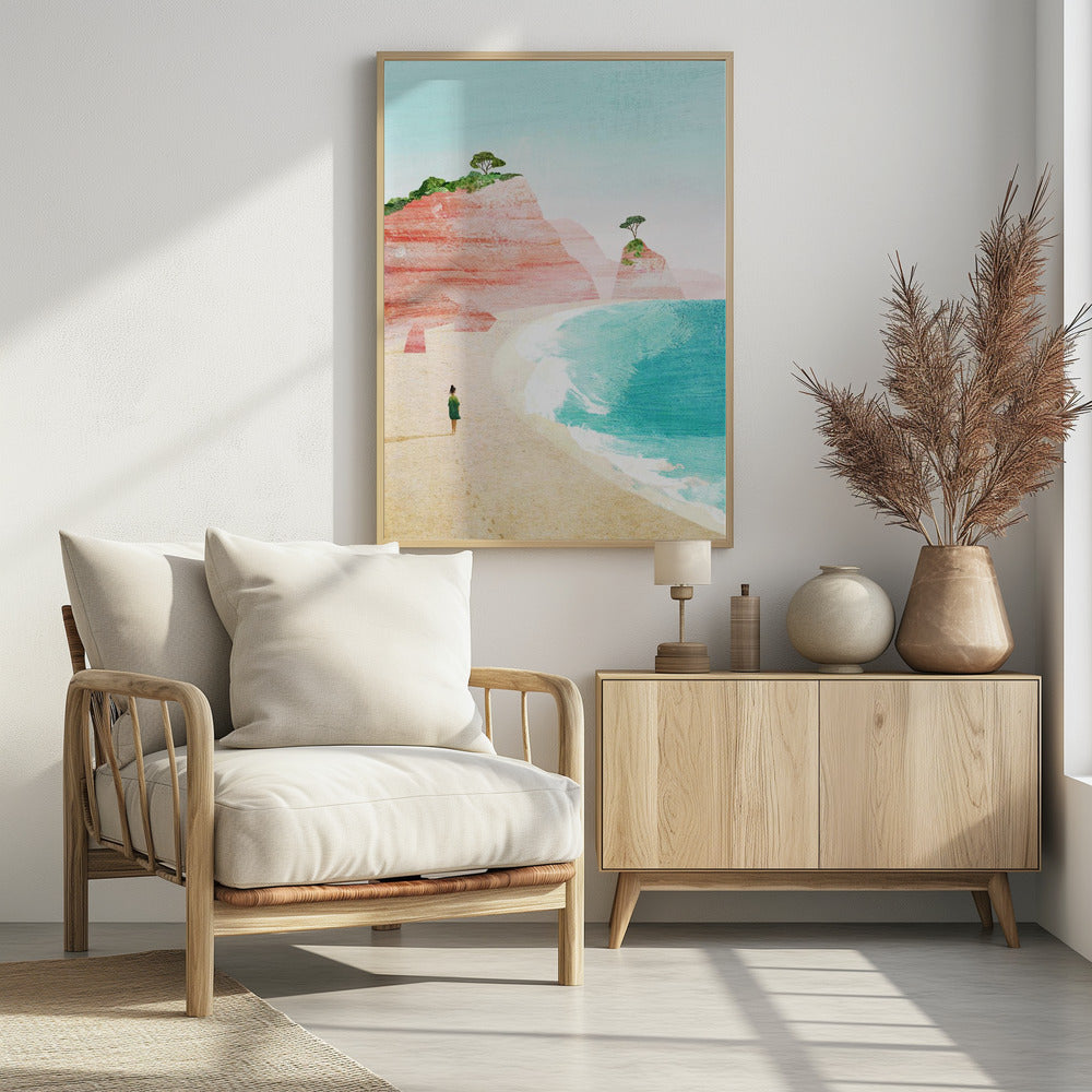 Strandmädchen iv | Poster