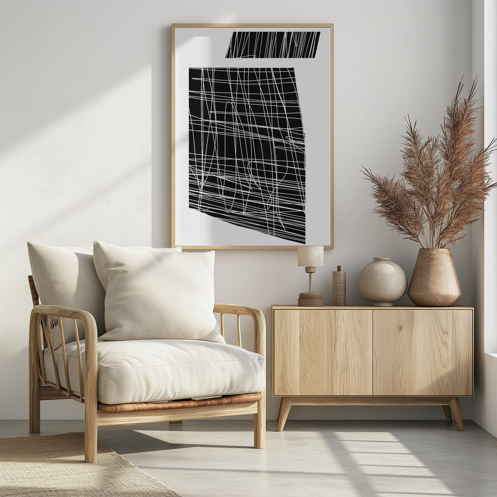 Chaotischer Linientanz | Poster