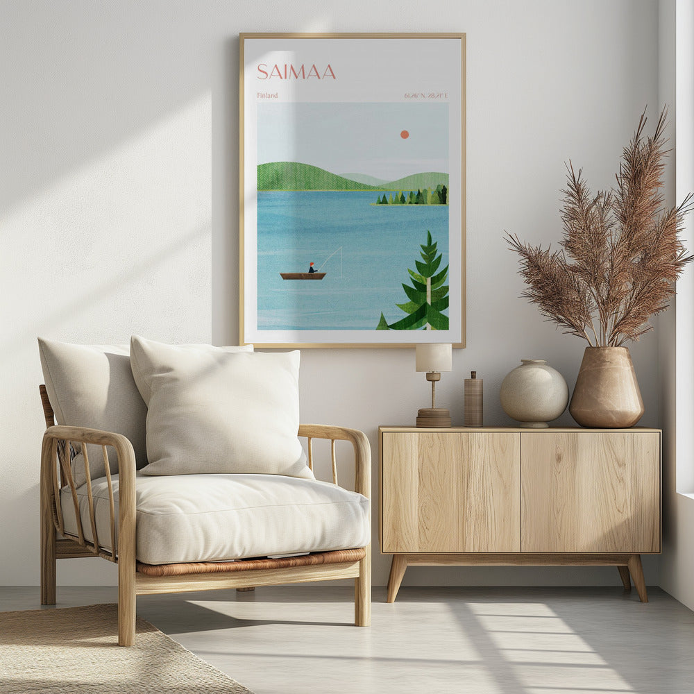 Saimaa-See, Finnland | Poster