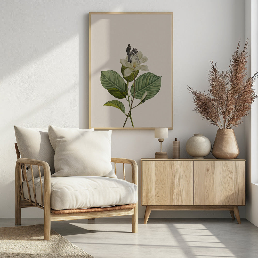 Botanischer Vintage-Kameramann | Poster