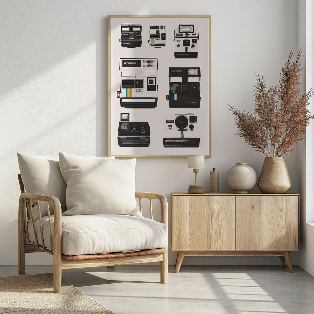 Sofortbildkamera-Kollektion | Poster