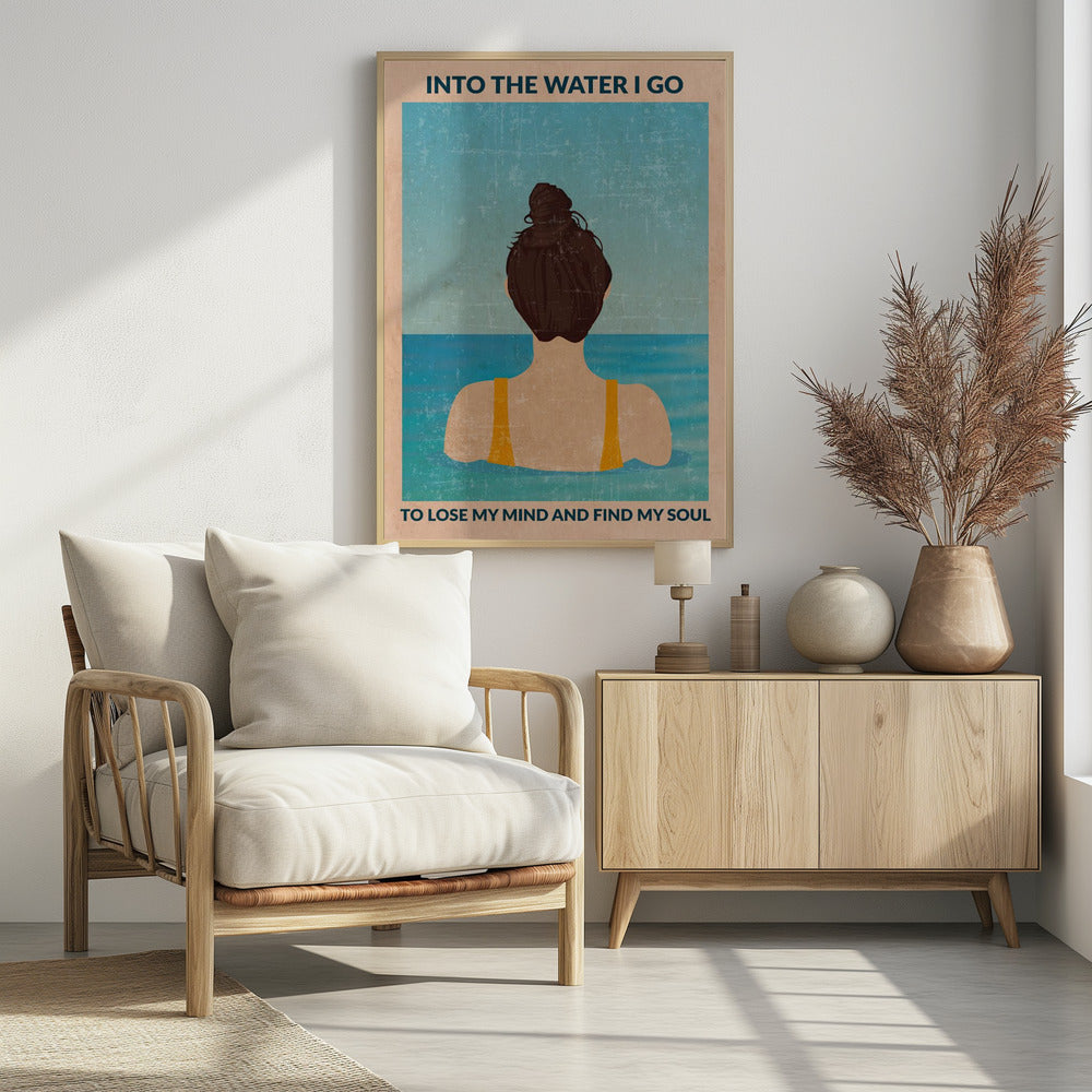 Ins Wasser (brünett) | Poster
