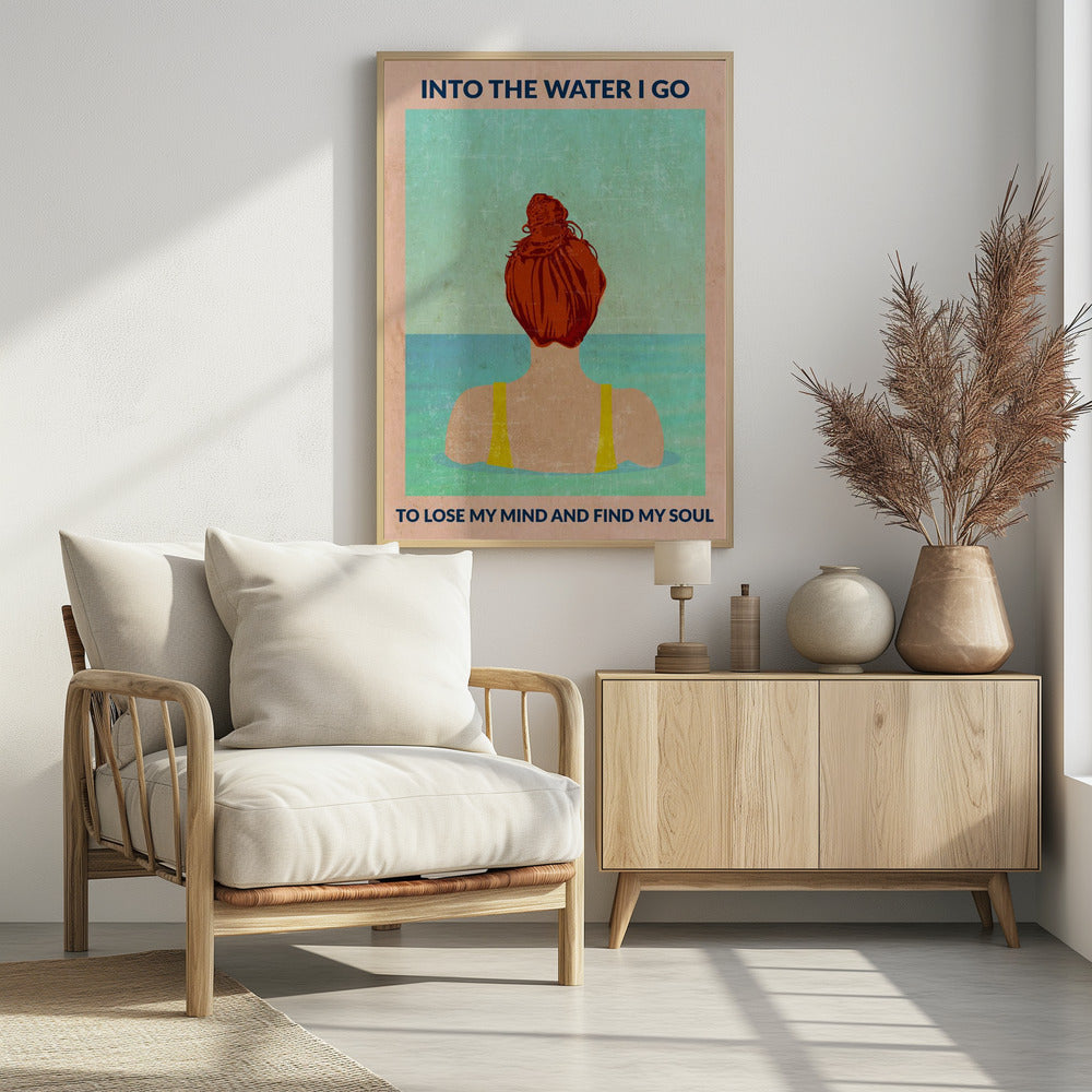 Ins Wasser (Rothaarige) | Poster