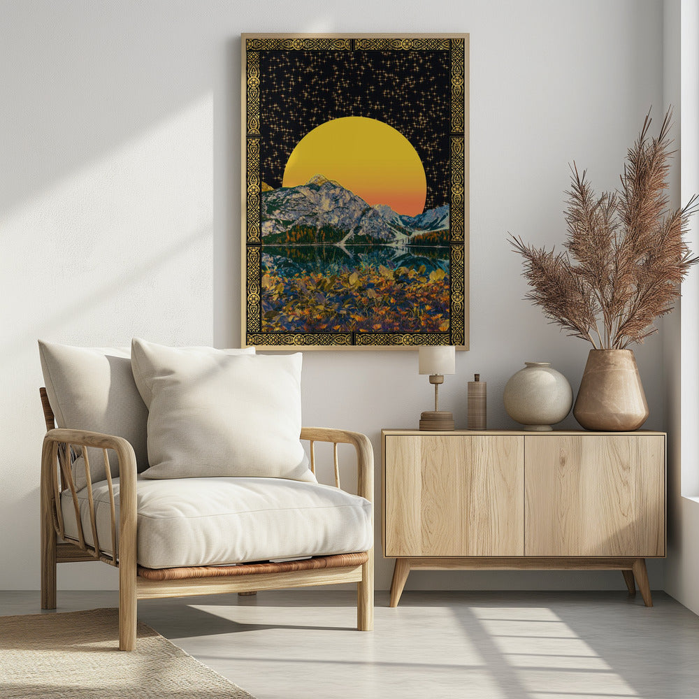 Mond &amp; Sterne | Poster