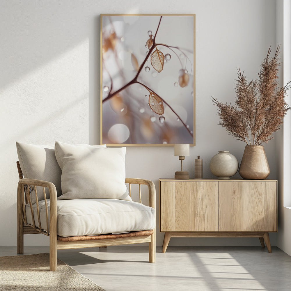 Taufrische Eleganz | Poster