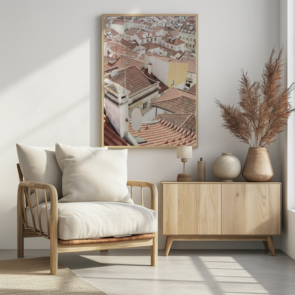 Terrakotta-Dächer | Poster