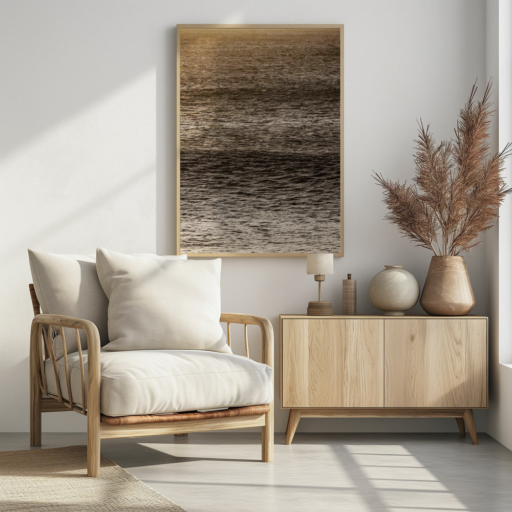 Golden Tide Ripples | Poster