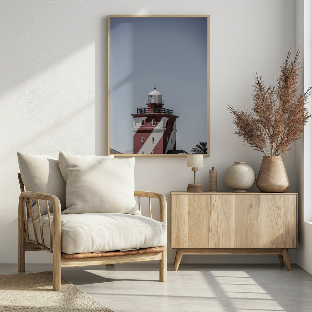 Leuchtfeuer am Meer | Poster