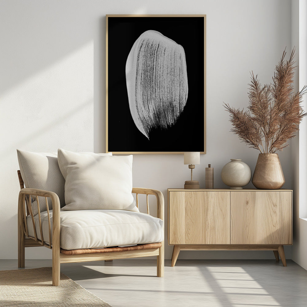 Seidiger Pinselstrich | Poster