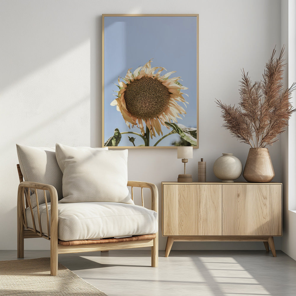 Golden Sunflower Sway | Poster