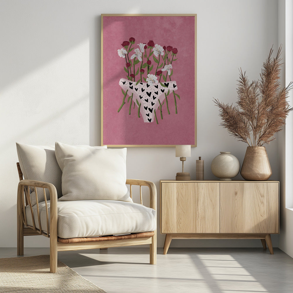 Blühender Slip | Poster
