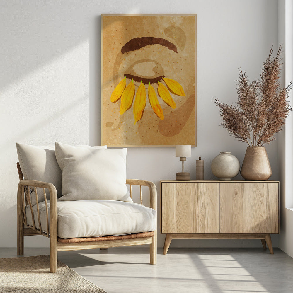 Flower-Power-Wimpern | Poster