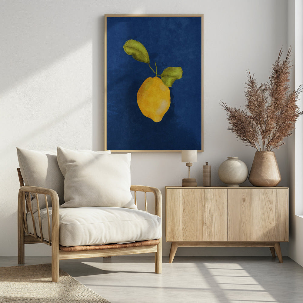 Nur eine kleine Zitrone | Poster