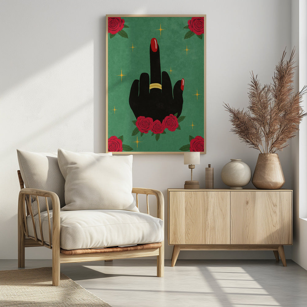 Mittelfinger | Poster