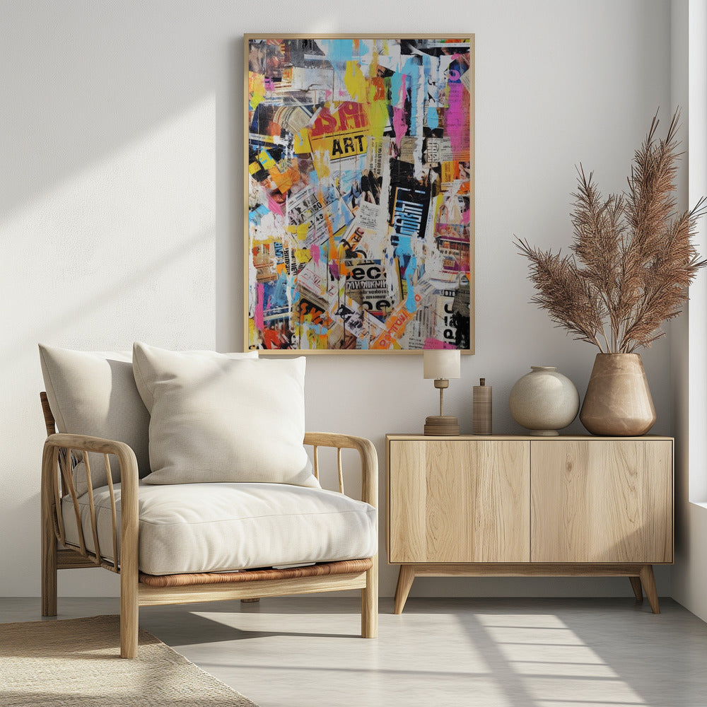 Urban Chaos Collage | Poster
