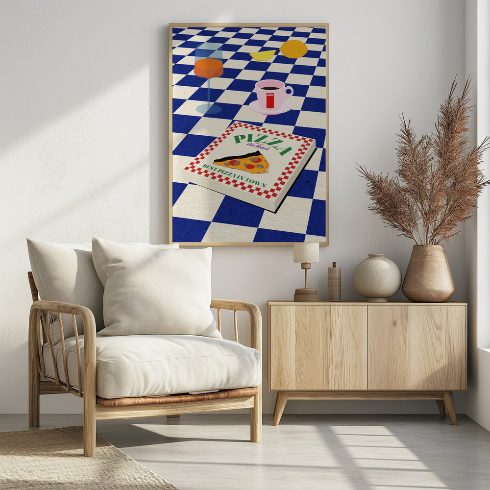 Das italienische Menü | Poster