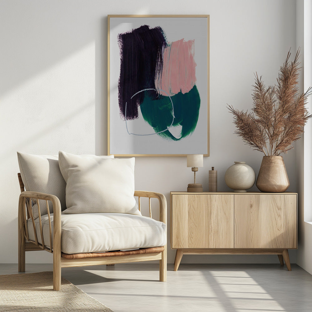 Abstract Brush Strokes 10 | Poster