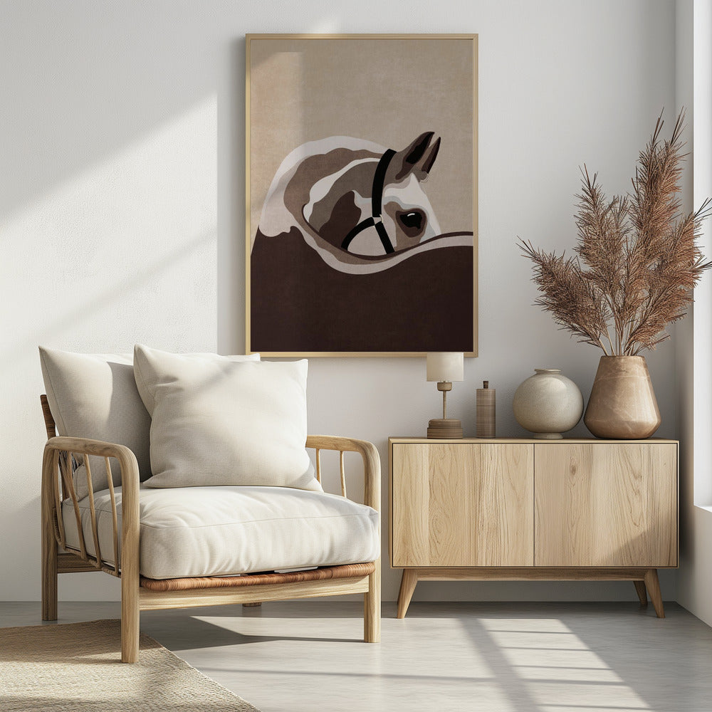Majestic Equine Gaze | Poster