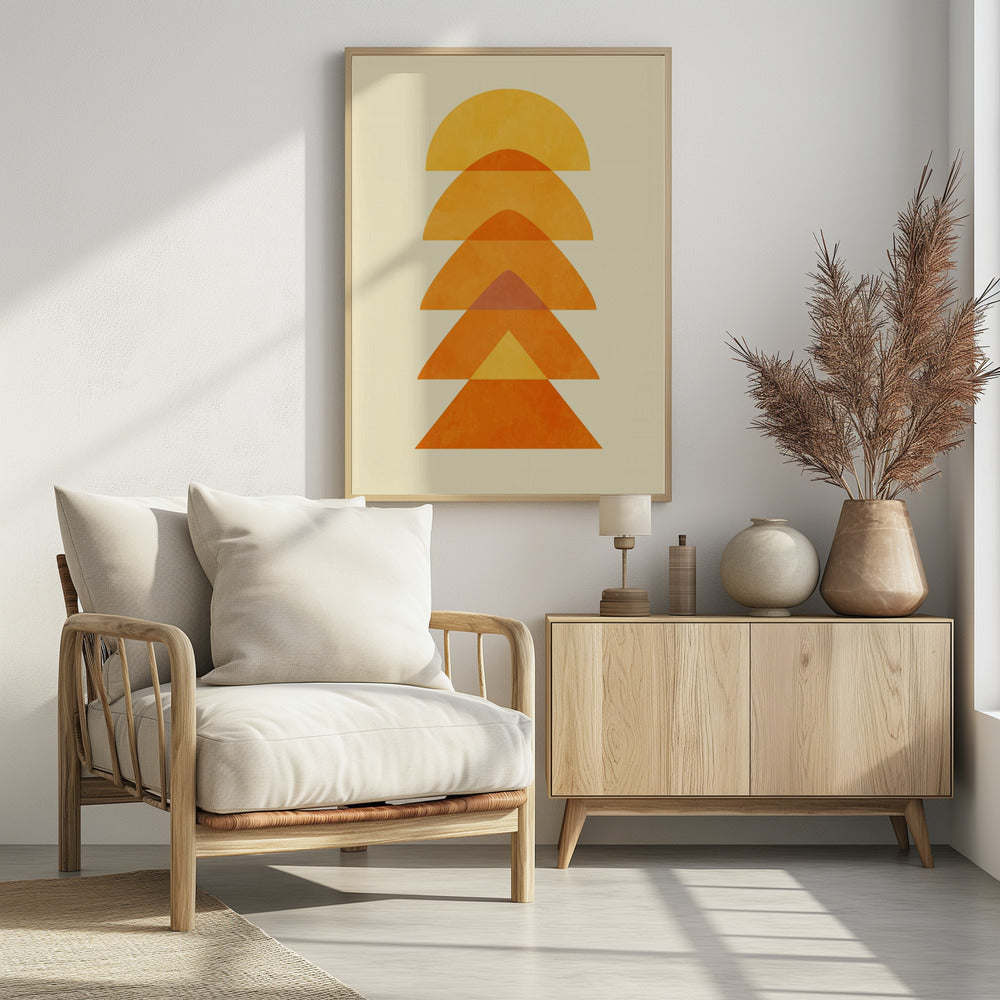 Spring Mid Rhapsody Orange 5 | Poster