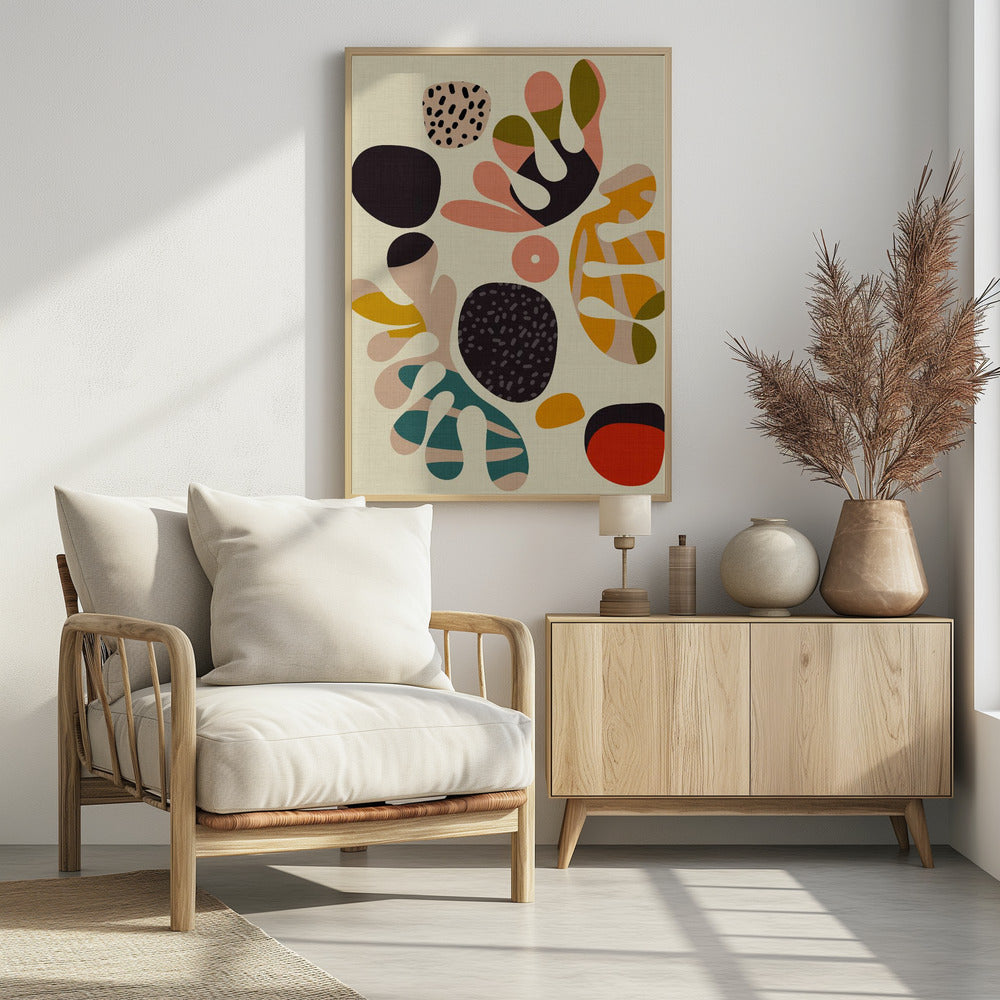 Mid Century Cut Outs2 | Poster