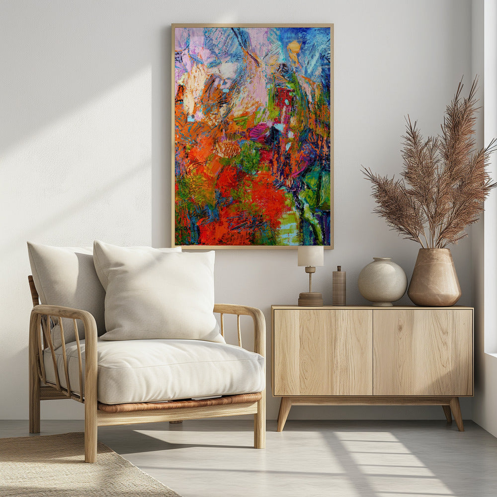 Ethereal Blossom Glow | Poster