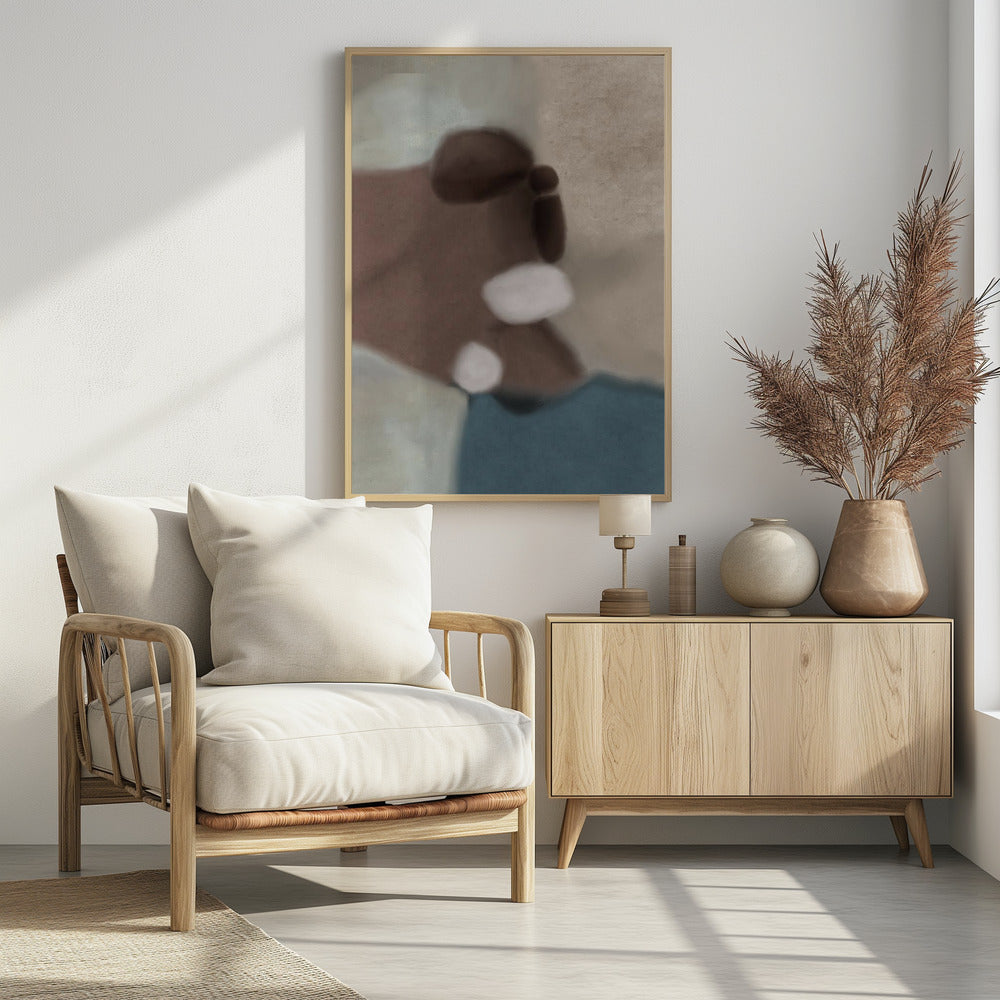 Schwimmende Felsen | Poster