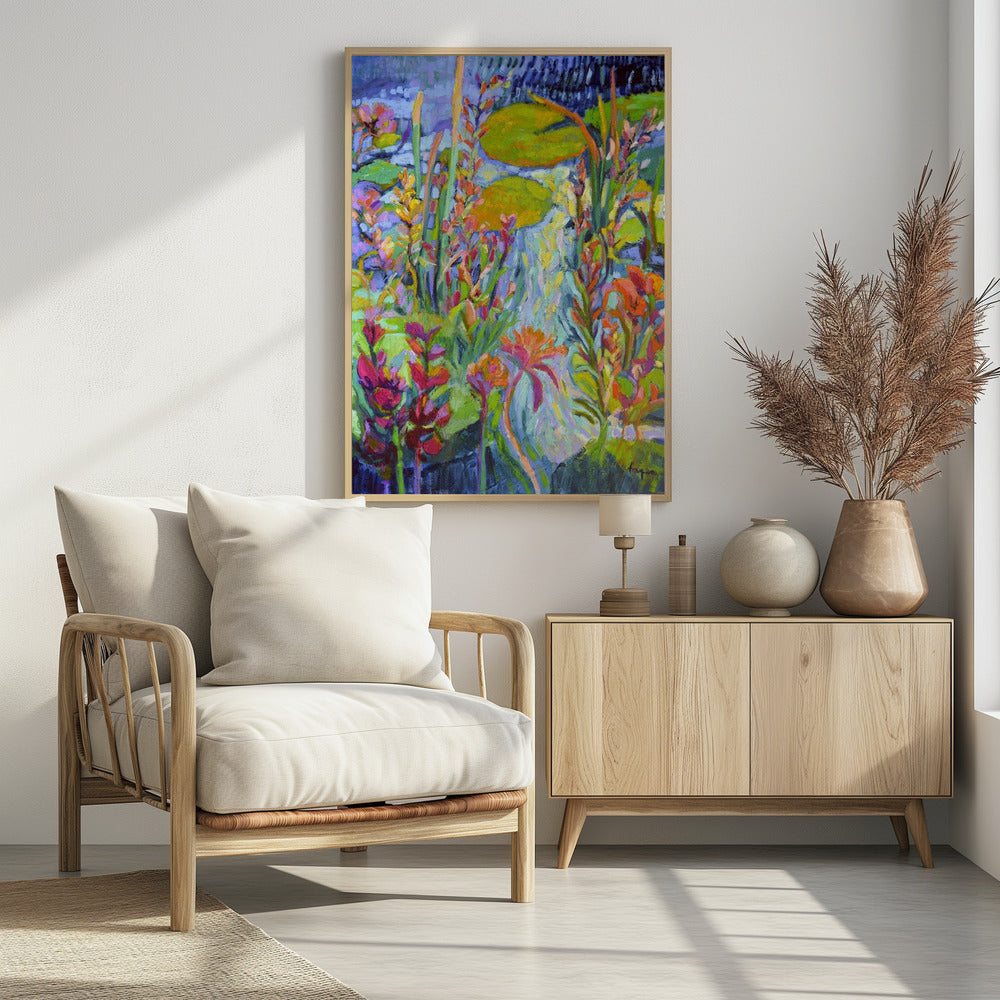 Lebendiger Gartenweg | Poster