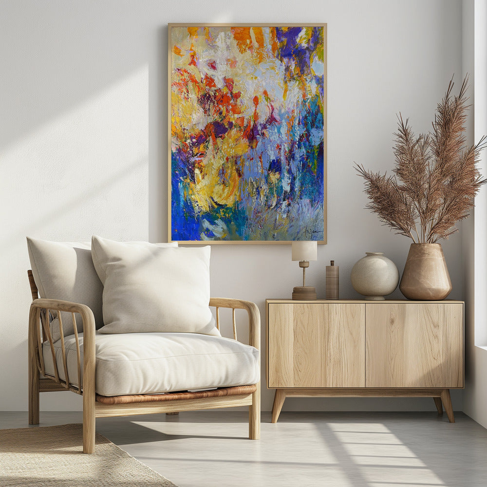 Ethereal Blossom Glow | Poster